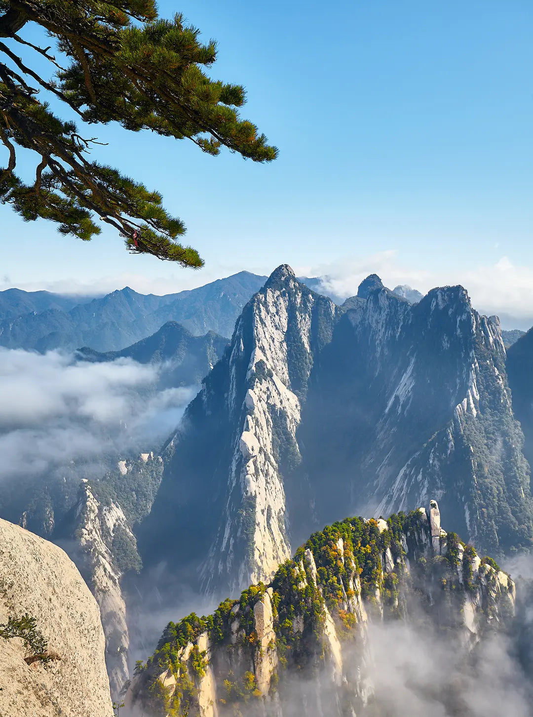 Mount Hua Ticket + round-trip ropeway ticket (including round-trip ropeway bus) + chartered car + climbing companion Adult
