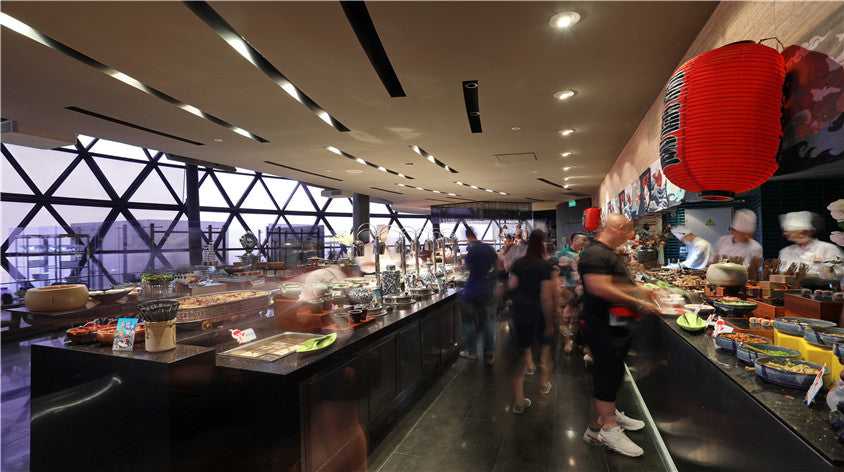 Oriental Pearl Radio & Television Tower Two Sphere Sightseeing + Revolving Restaurant Buffet (Adult)