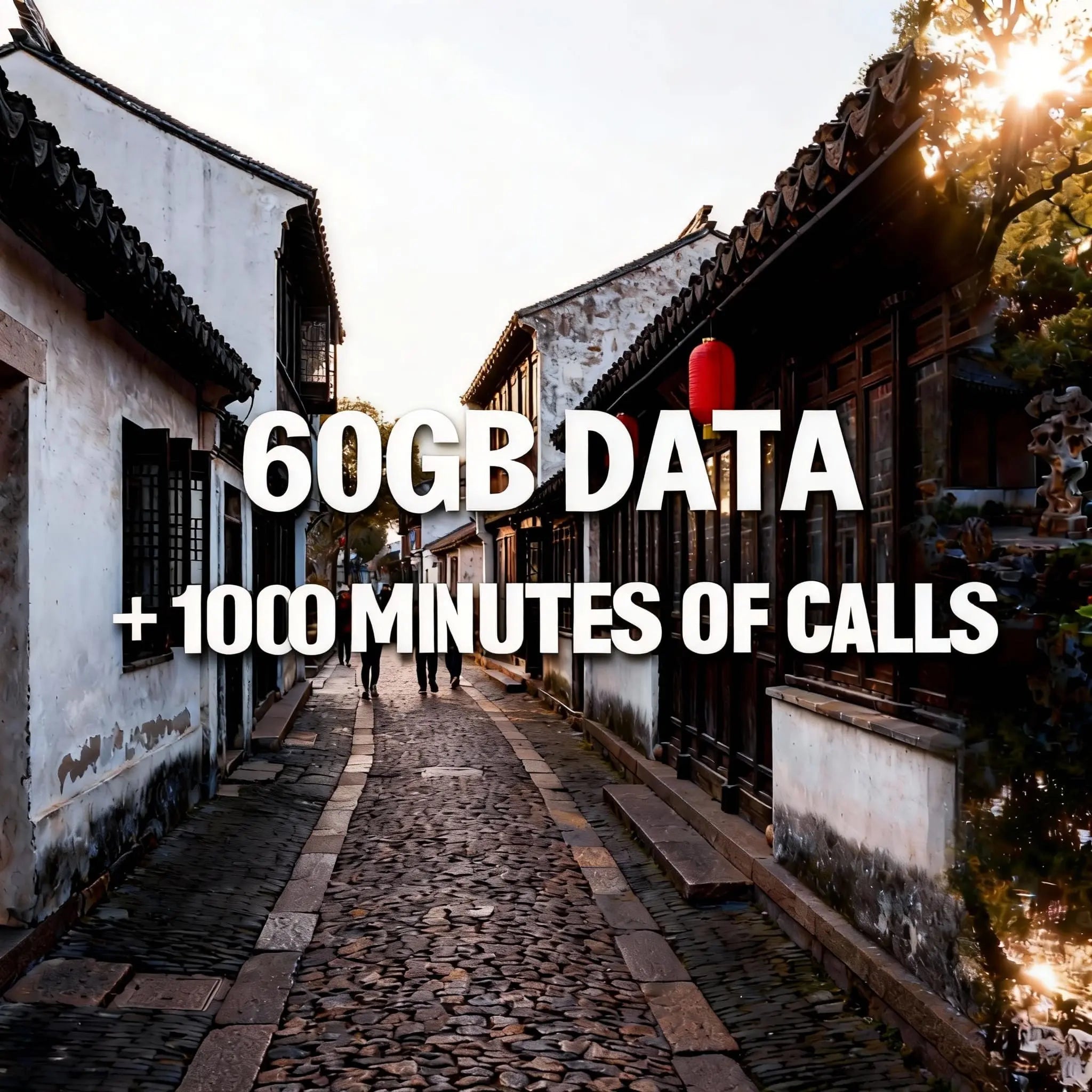 China Telecom SIM Card-60GB DATA AND 1000 MINUTES OF CALLS