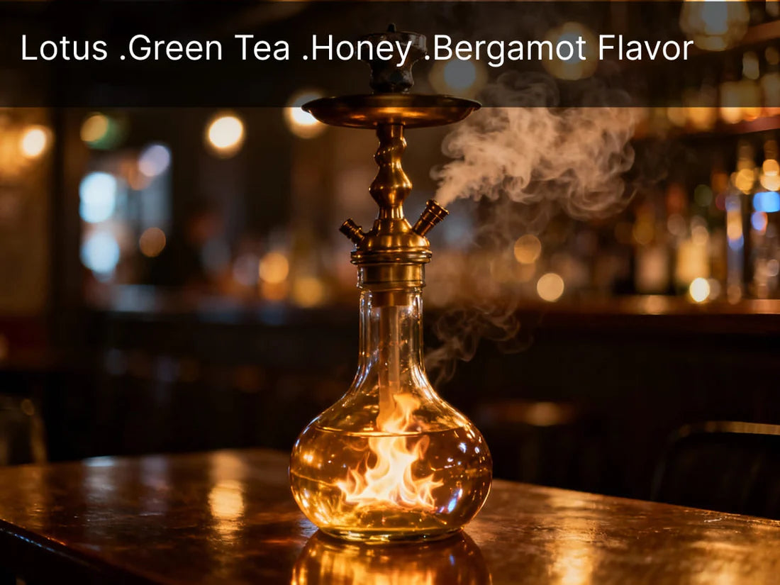 HIDE IN CLOUD | Hookah Lounge | Herbal Woody Floral-Forbidden Lotus