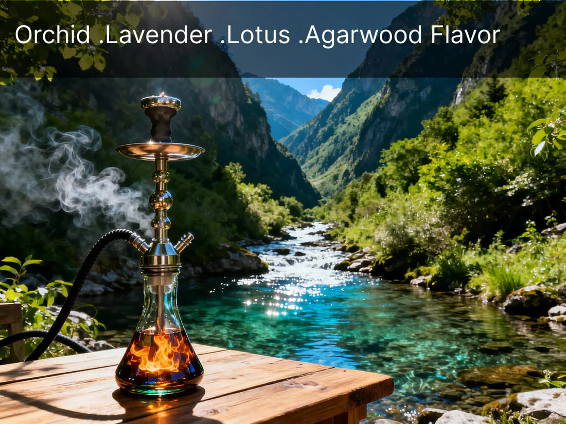 HIDE IN CLOUD | Hookah Lounge | Herbal Woody Floral-Orchid Valley