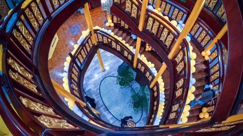 Crystal Princess luxury five-star cruise ship on Huangpu River