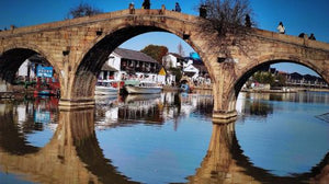 Fangsheng Bridge, the largest stone arch bridge in Shanghai
