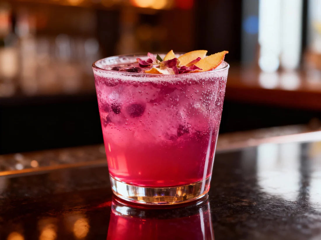 HIDE IN CLOUD | Hookah Lounge | Cocktail-Plum&Roselle Praise