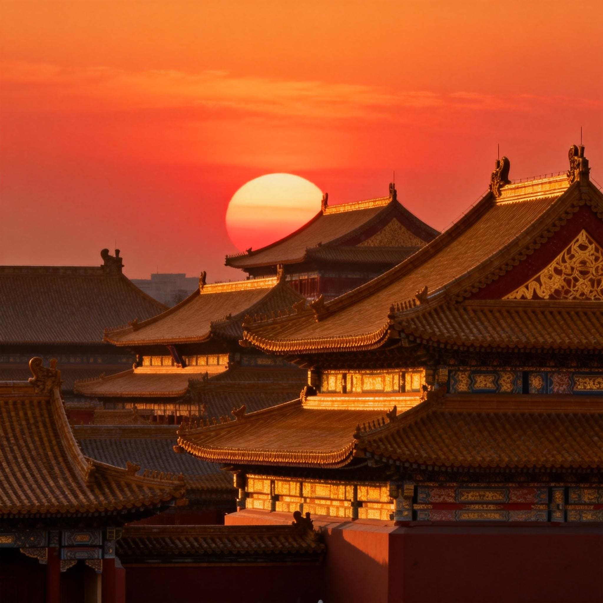 Forbidden City Beijing imperial palace architecture