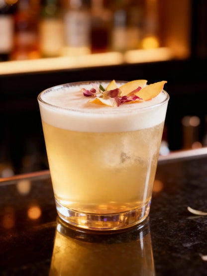 HIDEINCLOUD-Cocktail-Leaf & Peach Grove