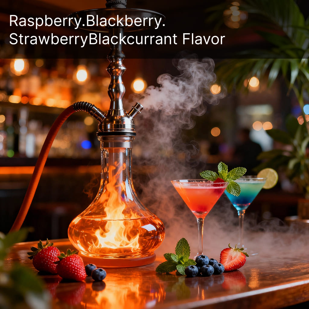 HIDE IN CLOUD-Hookah Lounge-Berry Blast