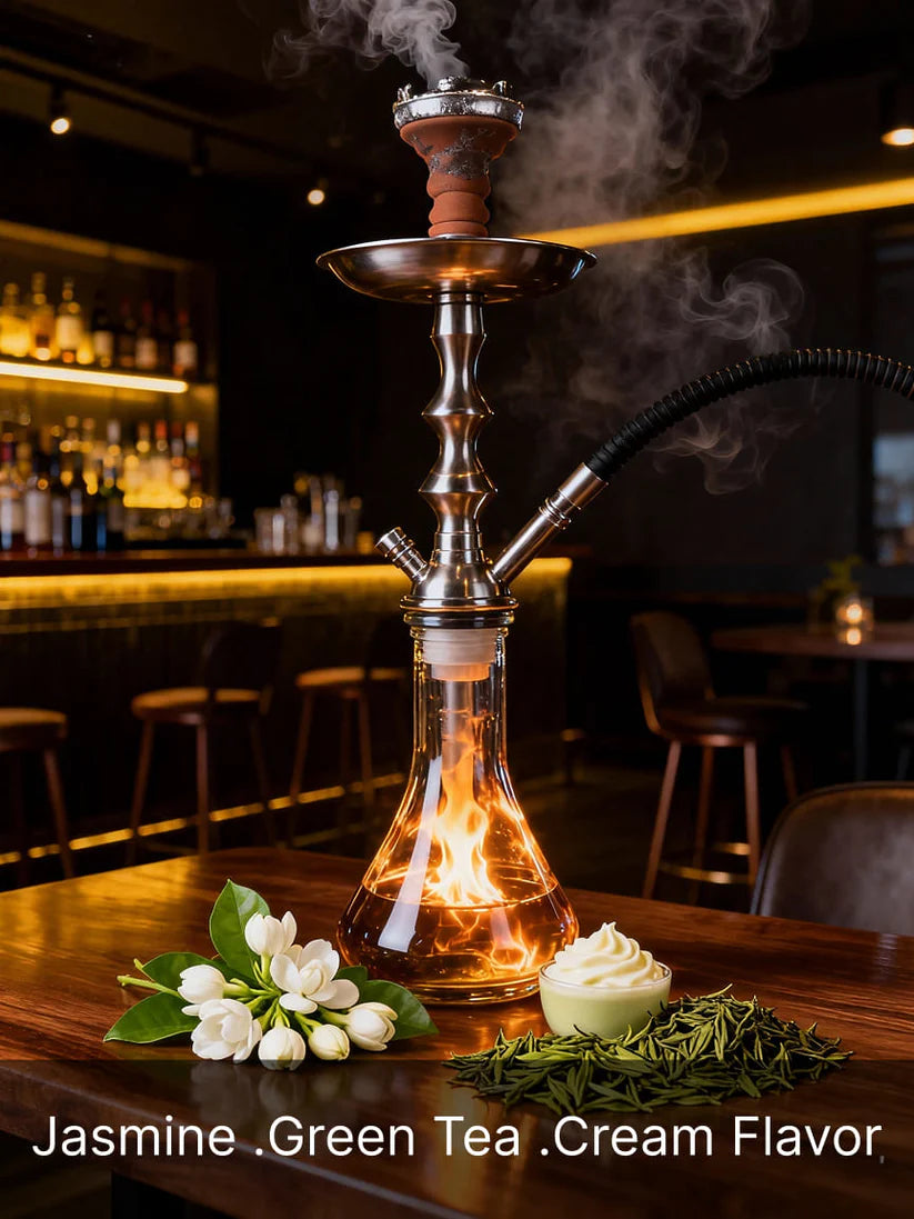 HIDE IN CLOUD-Hookah Lounge-Jasmine Green Dream