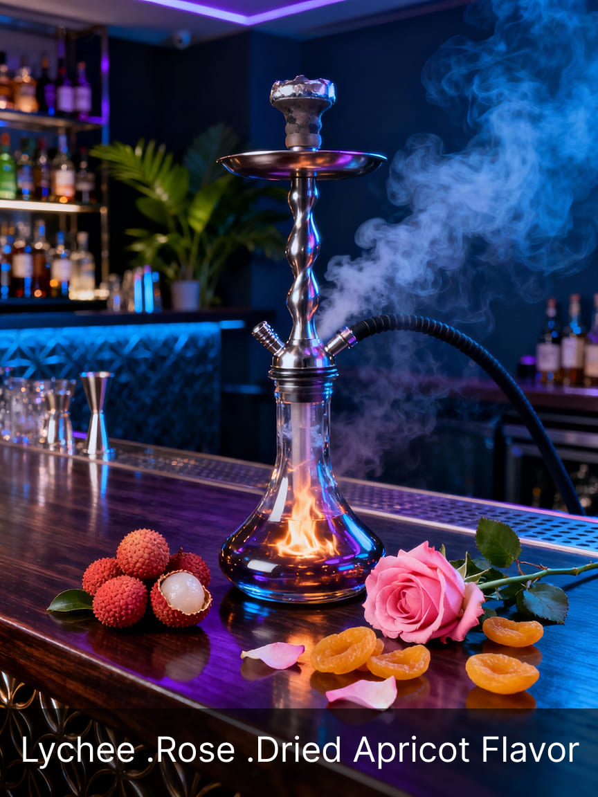 HIDE IN CLOUD-Hookah Lounge-Lychee Rose Romance