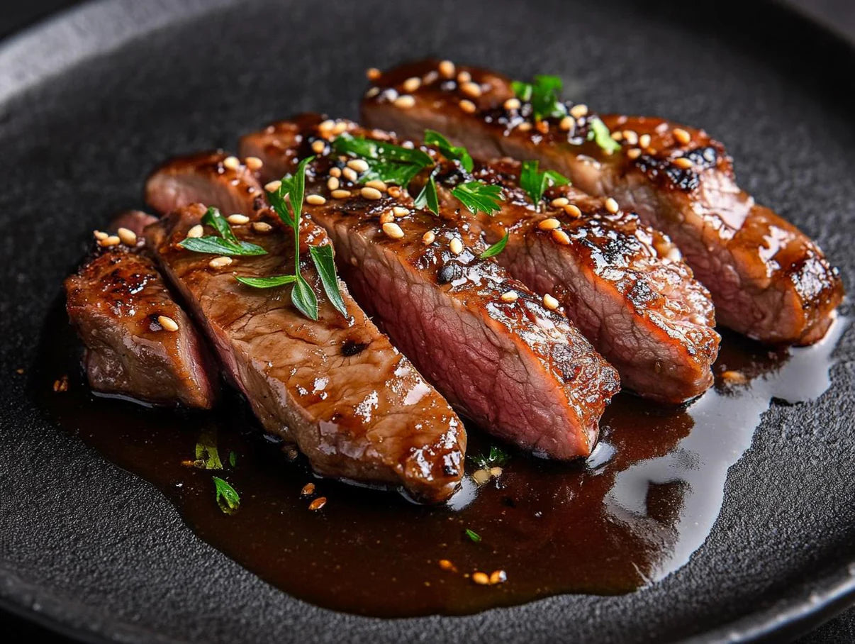 Garage Never Sleeps Club & Bar | Pan-seared Beef Tongue with Japanese-style Sauce