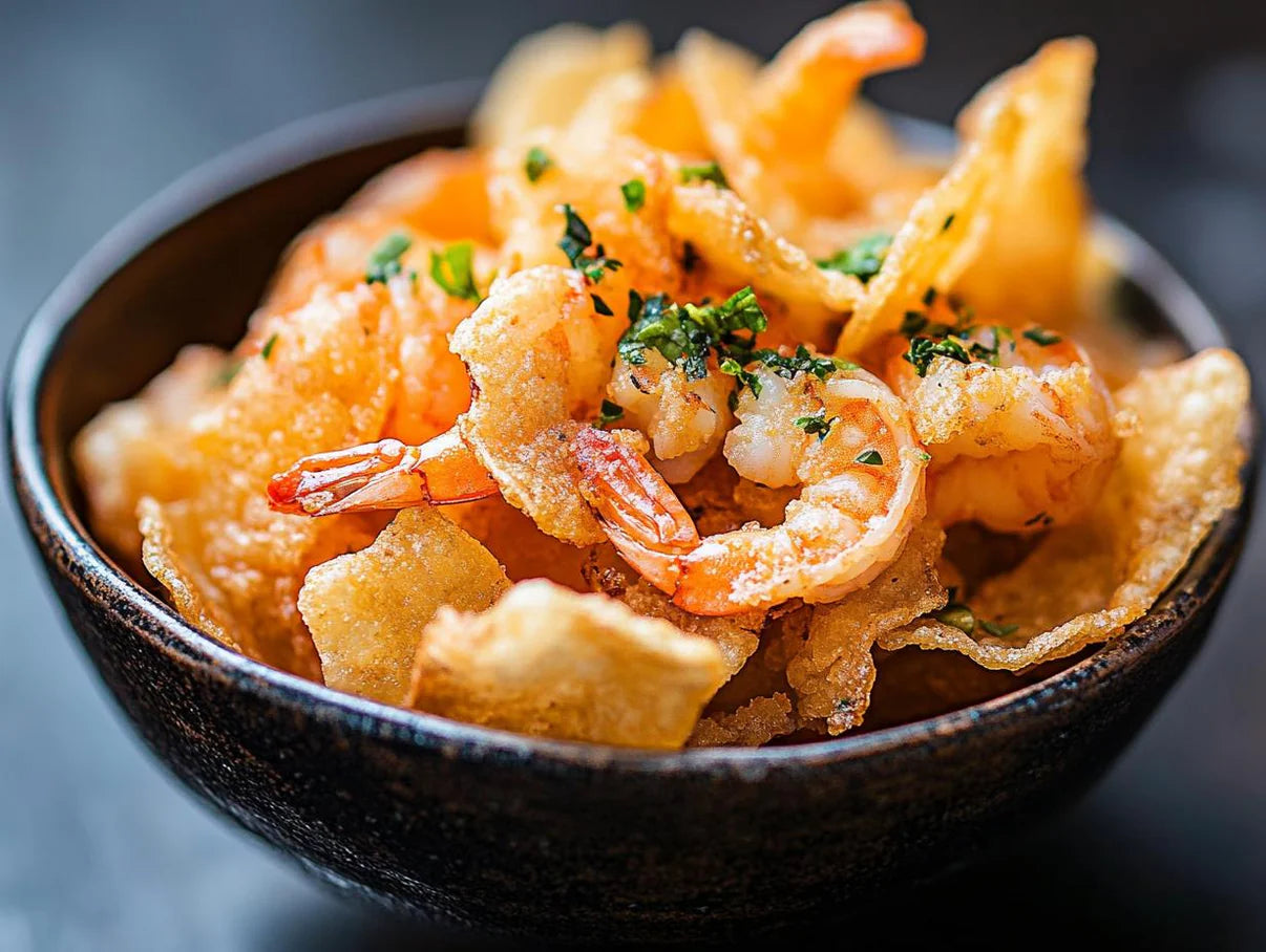Garage Never Sleeps Club & Bar | Southeast Asia Shrimp Chips