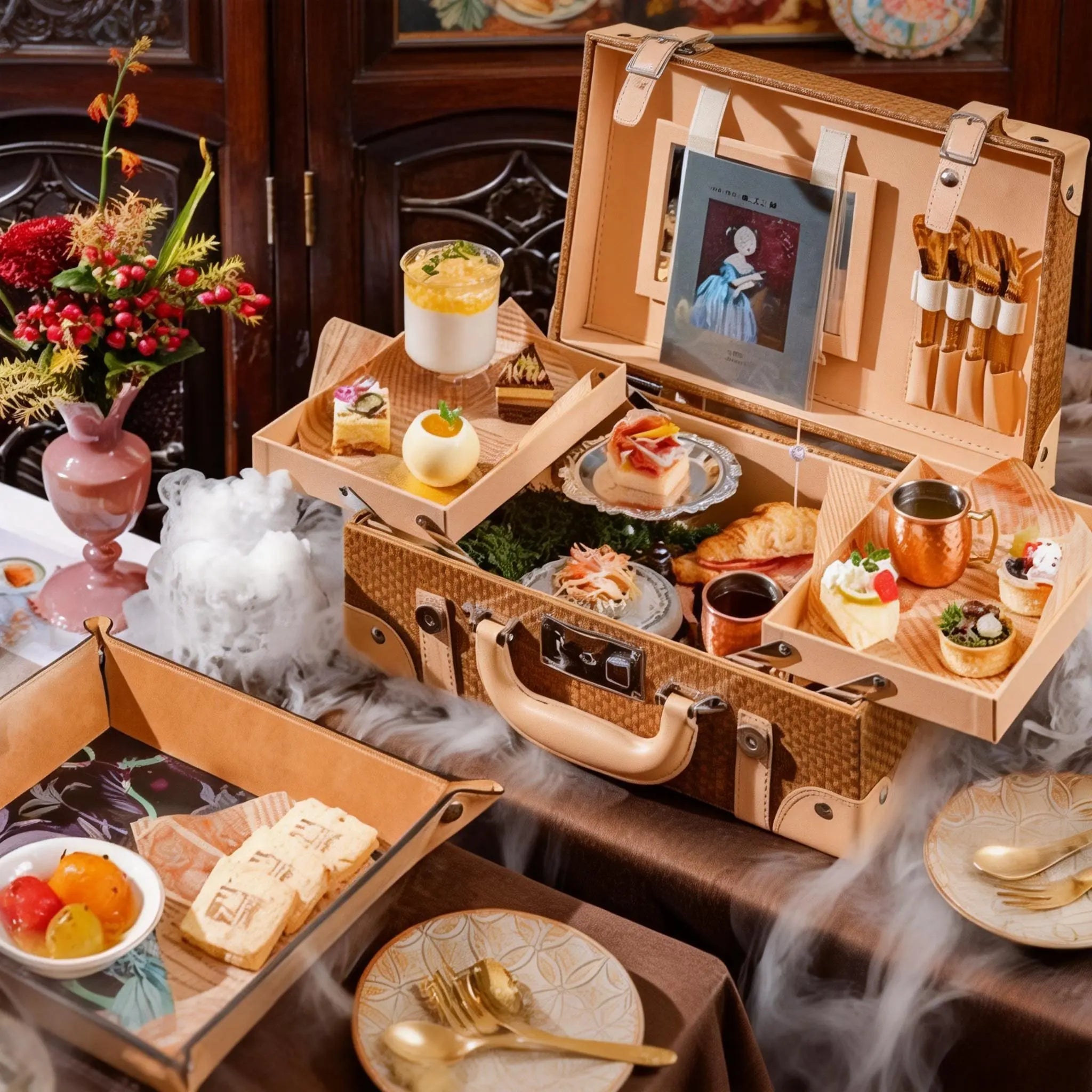 Experience Afternoon Tea for Two with Exquisite Desserts at a French-Style Historic House on Nanjing West Road – Only $16
