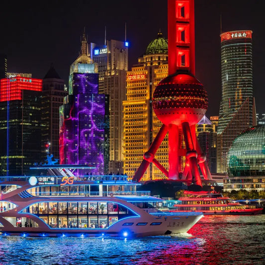 Shanghai Huangpu River Evening Cruise Experience(Per.Person)