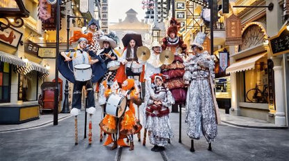 1930s old Shanghai street area inside Romance Park